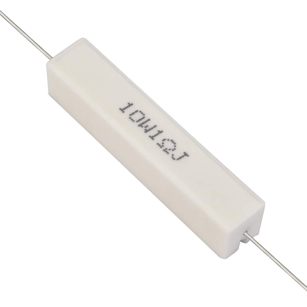 Shock Resistance Large Dimensions Resistor Kit, Cement Resistor, for Audio Equipment Crossover Power Adapter Audio (1 euro)