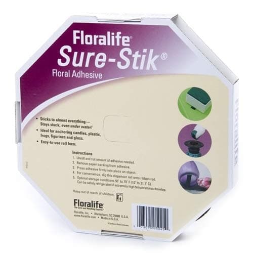 Sure Stik Clay - 25' roll - WHITE