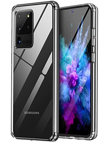 Samsung Galaxy S20 Ultra Case - Anti-Scratch Shock Absorption Clear Cover Case, HD Clear Slim Protective Phone Cases for Samsung Galaxy S20 Ultra 5G （Support Wireless Charger）