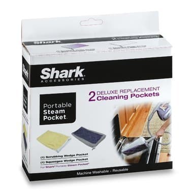 Shark - Portable Steam Pocket - 2 Deluxe Replacement Cleaning Pockets