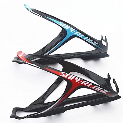 STORE99® RED 1pcs : bike parts superlogic Ultralight full carbon bottle cages cycling Bicycle Bottle Cage 24g 2color