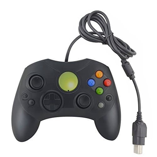 ARCHE Classic Wired Controller Gamepad for Xbox S Type Console, Old Generateion Xbox Console Video Game (1 Black)