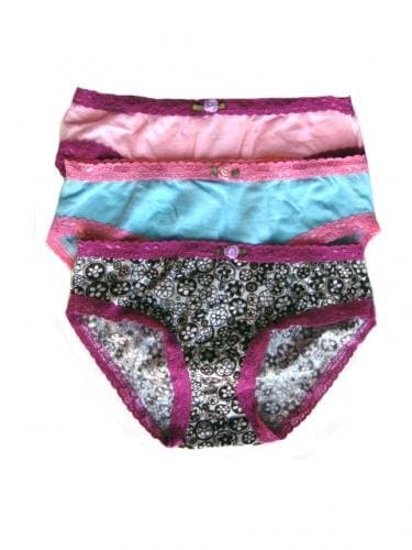 Esme Underwear Chocolate 3 Panty Pack