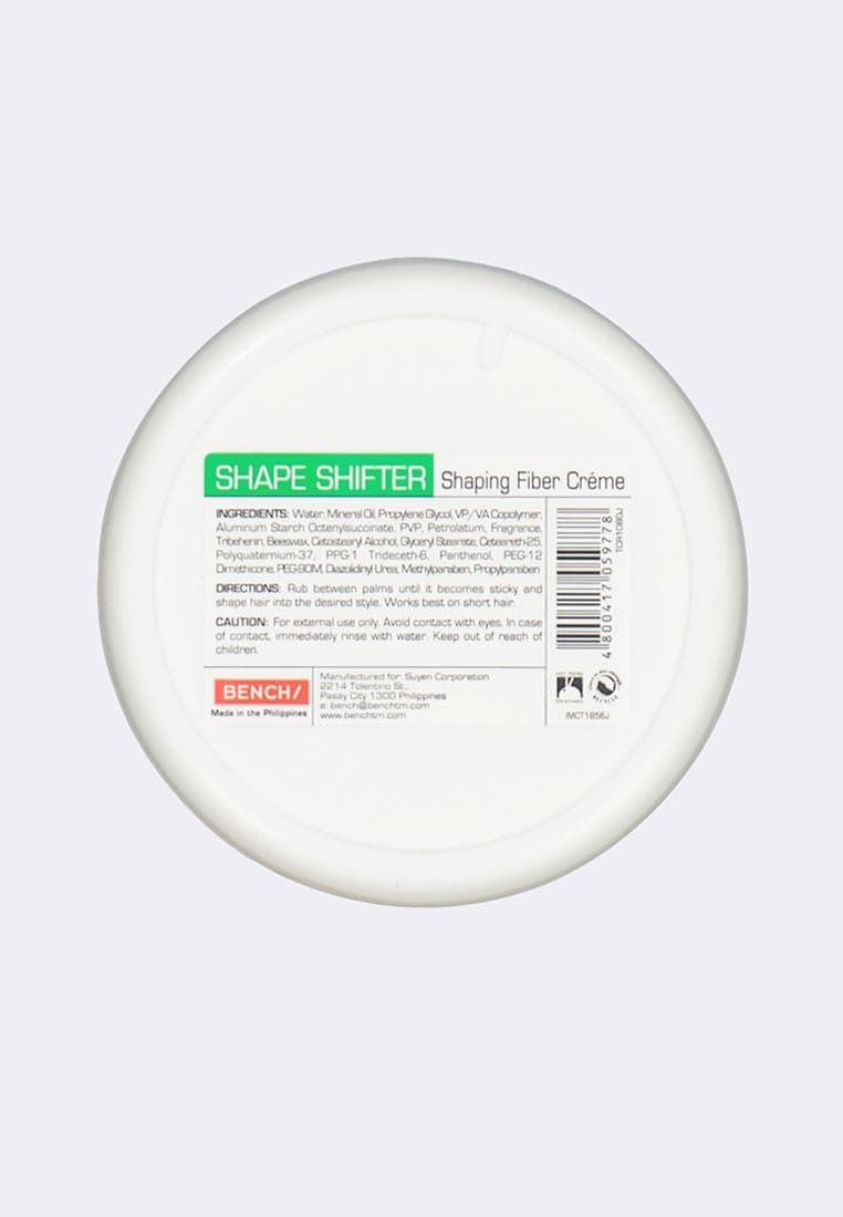 bench/Fix Professional Shape Shifter Shaping Fiber Creme 2.82 ounces / 80 grams