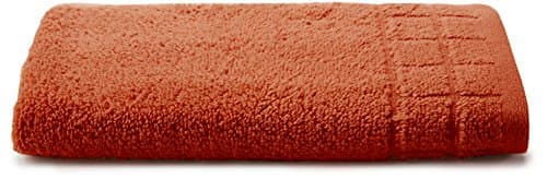 Calvin Klein Home Sculpted Grid Hand Towel, Papaya