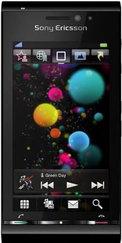 Sony Ericsson U1I SATIO (IDOU) BLACK Unlocked Phone