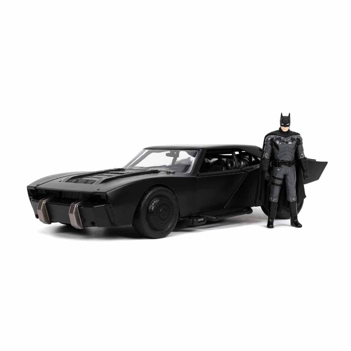 Jada 253215010 Batmobile Car Metal, Black/Gunmetal Grey