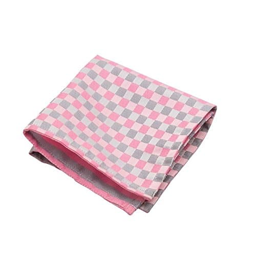 VIBHAVARI Men's Pink Pocket Square