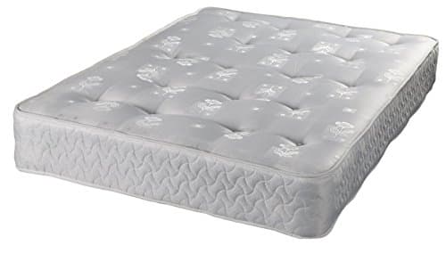 Jumpi 1000 damask fabric quilted border mattress - floral design - 4ft small double