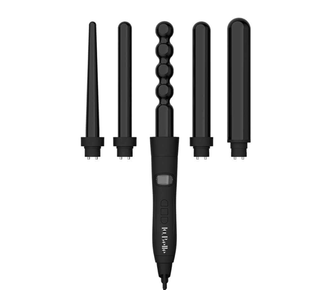 Curling Pro Unique 5 Different Sizes Easily Detachable and Interchangeable Tips to Help You Curl Your Hair and Create a Different Look Every Day