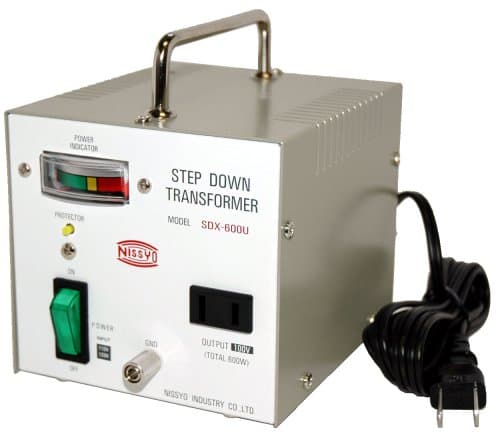 industrial Transformer SDX series (voltage down) 110V / 120V → 100V600W SDX-600U