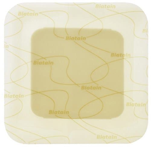 Coloplast 3423 Biatain Adhesive Foam Dressing 7" x 7" - Box of 5