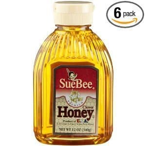 Sue Bee Honey Clover Honey Bottle, 12 Ounce -- 12 per case. by Sue Bee Honey