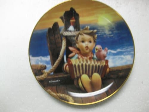 The M.J. Hummel Plate Collection-Gentle Friends Series-Let's Sing-Plate#F1950-8" Diameter