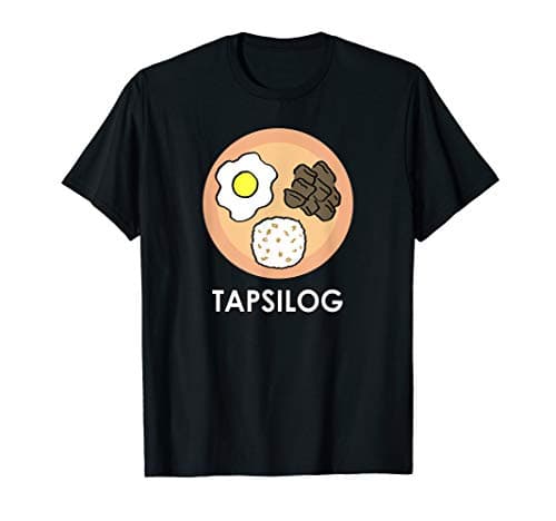 Funny Filipino Tapa Tapsilog Food T-Shirt