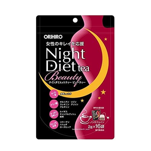 Forever. Japan ORIHIRO Slimming Night Diet Tea Beauty with Collagen & Rosehip