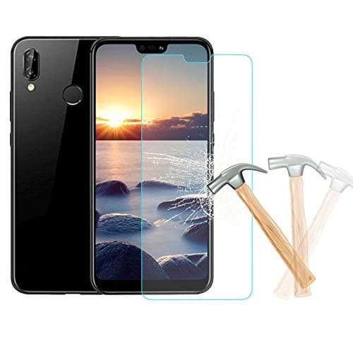 SS Tech Screen Protector for Huawei P20 Lite [3D Touch] [PACK OF 2] [Case Friendly] Tempered Glass Screen Protector Compatible with Huawei P20 Lite