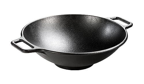 Lodge p14 W3 14 pre-seasoned Cast Iron Wok