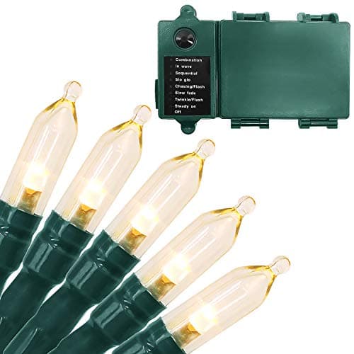 3C Battery Operated Christmas Lights Warm White