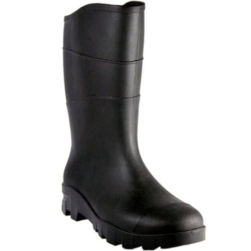 44231-07 Steel Toe Unisex Value Boot, Size-7, Black