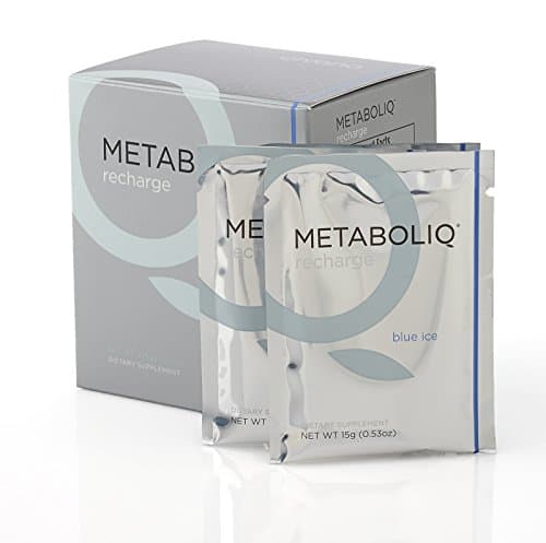 Recharge Your Metabolism! Burn Fat & Build Muscle wtih METABOLIQ Recharge Blue Ice Flavor