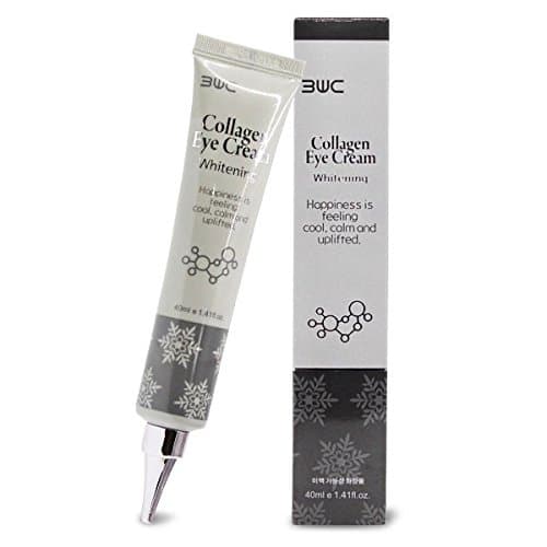 3W Clinic - Collagen Eye Cream Whitening for men and woman - 40ml Tube Type - Eye Area Whitening Cream contains hydrolyzed collagen - Facial Care - Day Cream