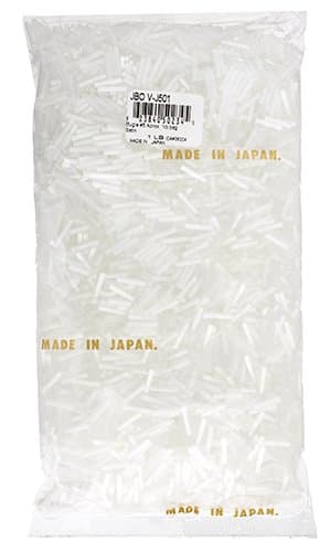 No.5 Vintage Japanese Bugle Bead Bag, 1-Pound, Satin