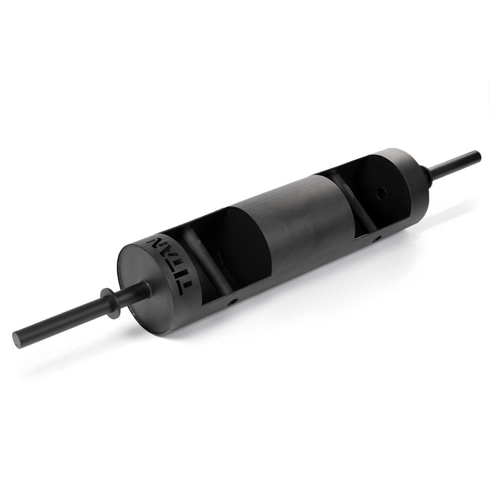 Titan Fitness Rackable Strongman Log Bar, Powerlifting Log Press Competition, 1000 LB Capacity, Strength Training Specialty Barbell, Home Gym Weightlifting Equipment