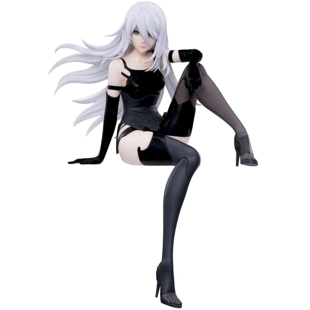 A2 Figure A2yorha/A2automata Figure No.2 Type A Sitting Position Model PVC Anime Statue Desktop Decoration Gift 5.9IN