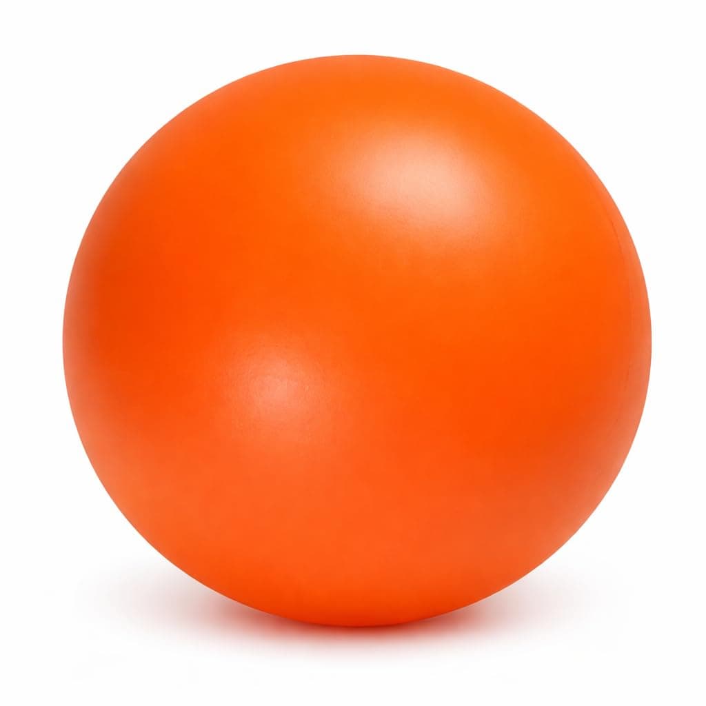 Virtually Indestructible Ball, 8-inch, Hard Plastic (Assorted Colors)