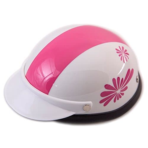 Helmet for Dogs, Cats and All Small Pets, Pet Accessory - Pink Fireworks-Medium for Dogs 13-20 lbs.