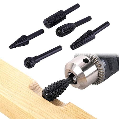 AlFeCo High Speed Burr Cutting Wood Carving Burr Set for Dremel and Drill Machine