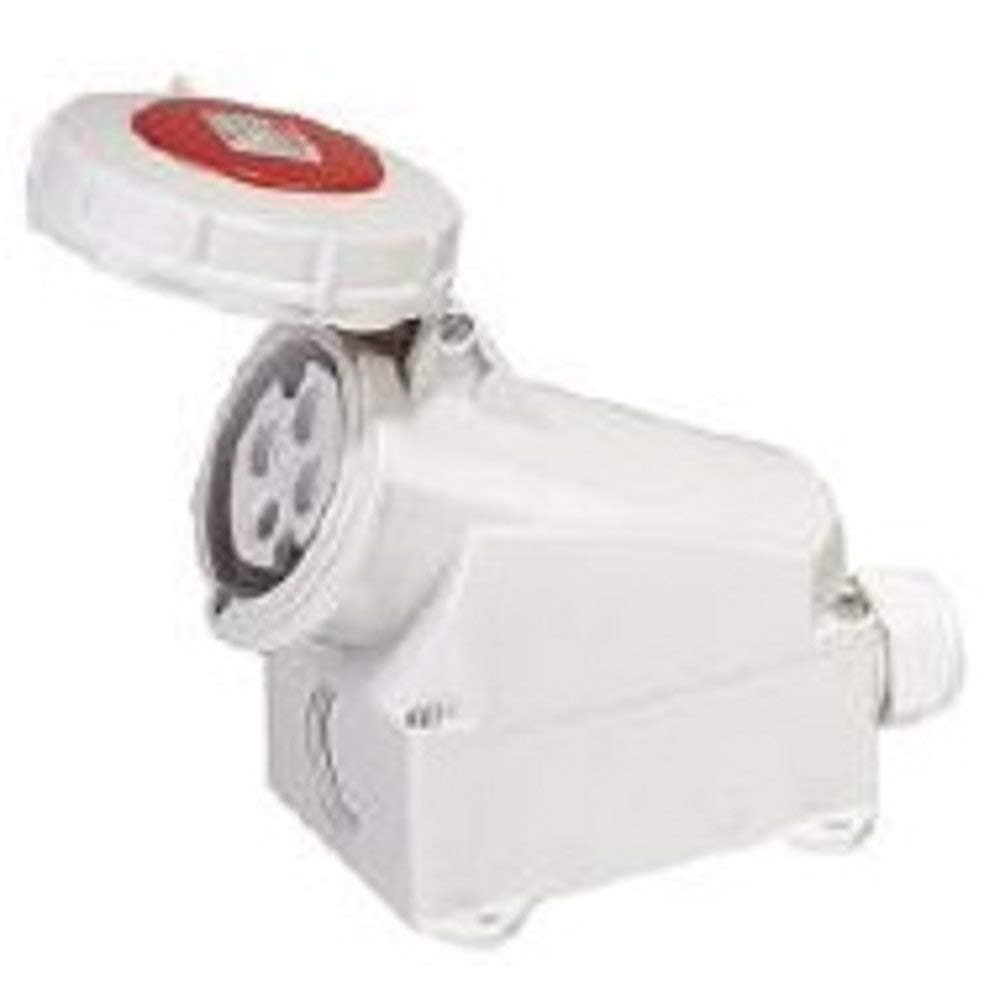 Reefer Container Socket (PRFS3) - IP 67 Reefer Container Wall Socket 32 Amp, 415V, 3H, 4 Pin