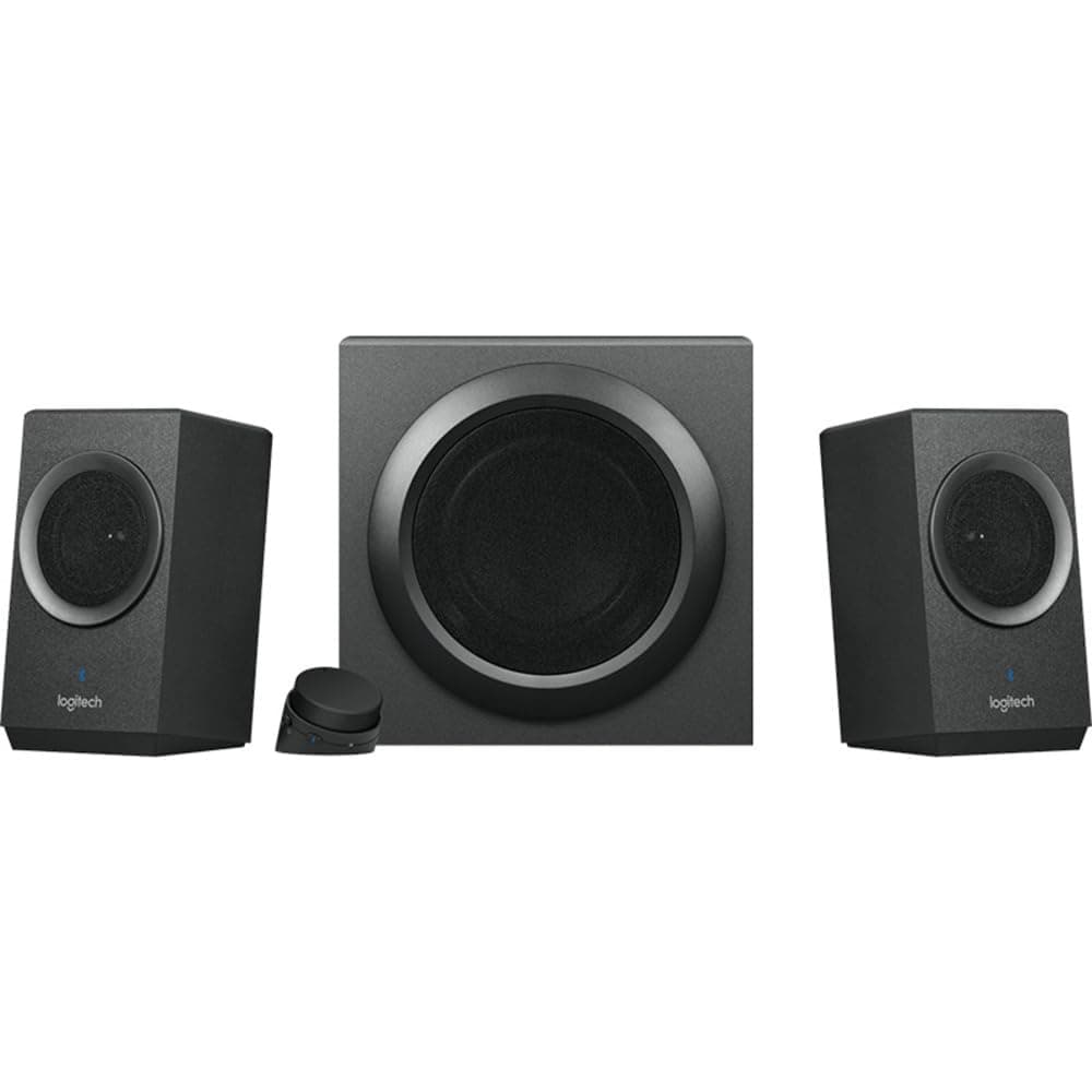 Logitech 980-001260 Z337 Bold Sound Bluetooth Wireless 2.1 Speaker System for Computers, Smartphones and Tablets