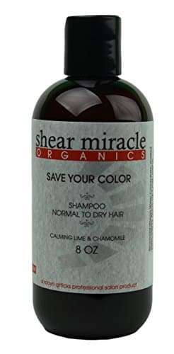 Calming Lime & Chamomile Shampoo (Balancing)- Vegan, Gluten Free, GMO Free, No Animal Testing.