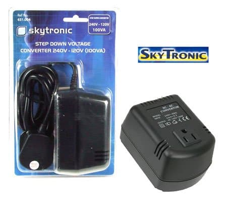 (Skytronic) USA - UK Voltage Converter 100w