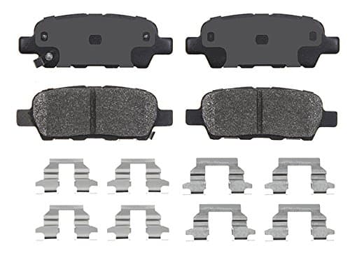 REAR DISC Brake Pads – 2007-2013 Nissan Altima Nissan Sentra Nissan Rogue Nissan 370Z Infiniti EX35 Infiniti FX35 Infiniti G35 Infiniti G37 Infiniti M35 Infiniti M45 Renault Koleos