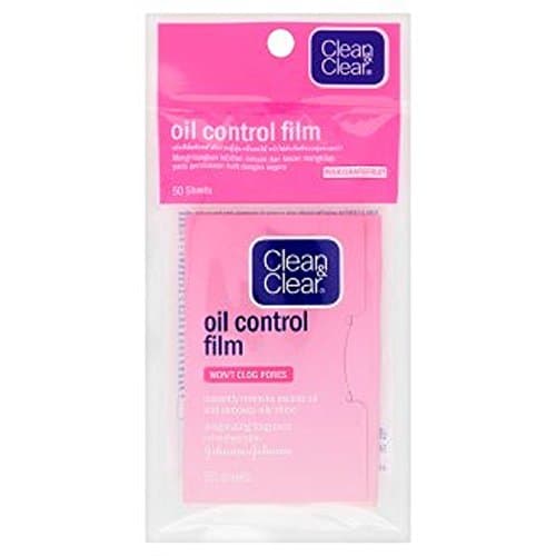 Clean and Clear Oil Control Film Blotting Paper Face- Pink Grapefruit Scent(50 Sheets)