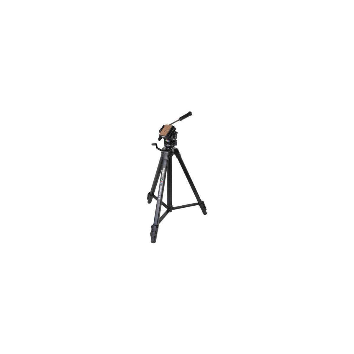 Velbon Videomate 638/F 3-Sec Heavy Duty Geared Tripod & Carrying Case