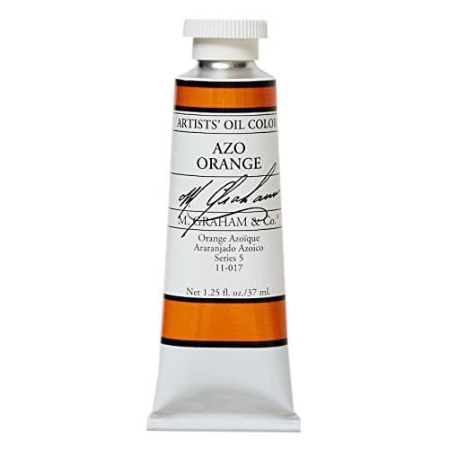 M. Graham & Co.GRM-11-017 Oil Paint, AZO Orange