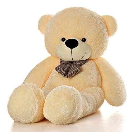 GIFTERIA 6 FEET Cream Color Giant Teddy Bear, Gift This Squishy Adorable Teddy to Yore Beloved, ON Special Occasion.
