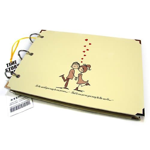 10x7" Scrapbook Diy Photo Album Sweet Couple