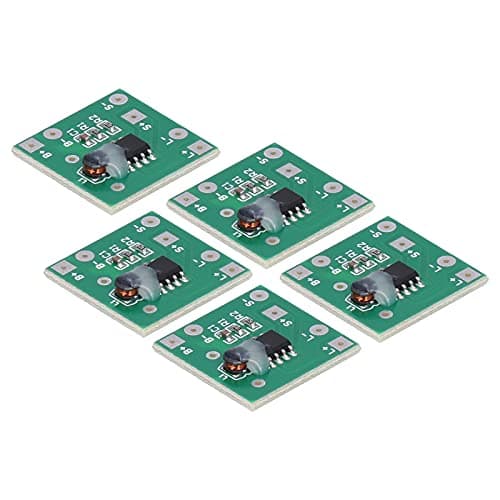 5pcs Solar Lamp String Controller Module, 9012 1.2V Solar Controller Board Lithium Battery Charging Controller Circuit Board, Electronic Components