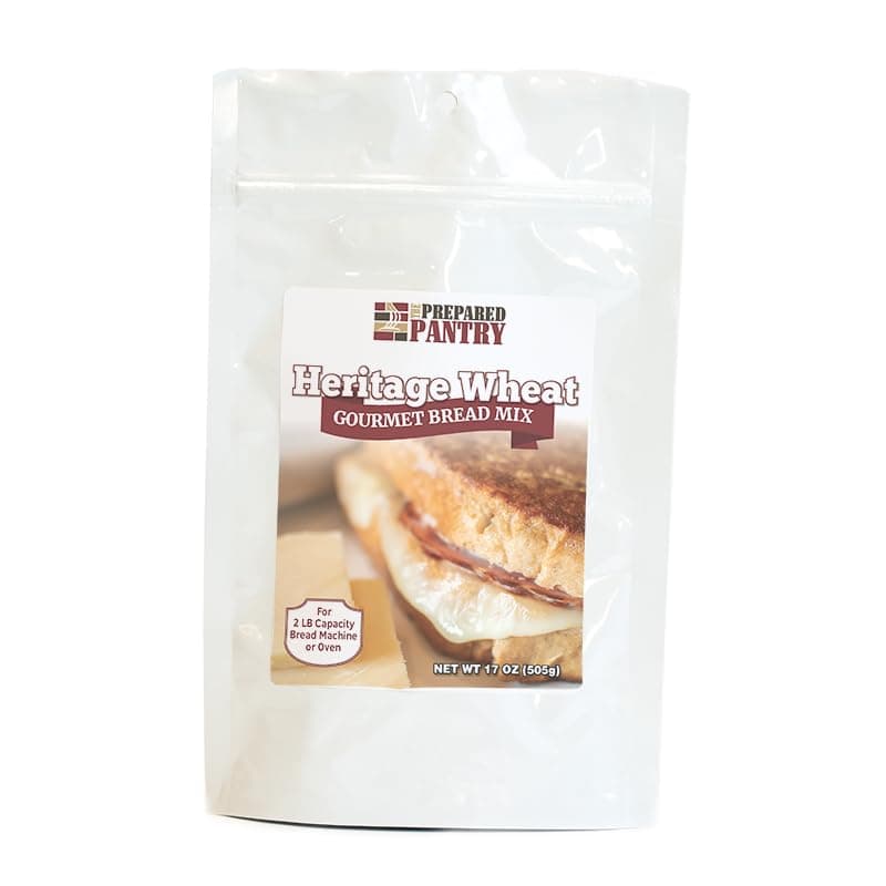 The Prepared Pantry Heritage Wheat Bread Mix; Single Pack; For Bread Machine or Oven