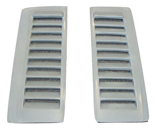 Hood Vent 10 Louver for Any Flat Hood-PAIR