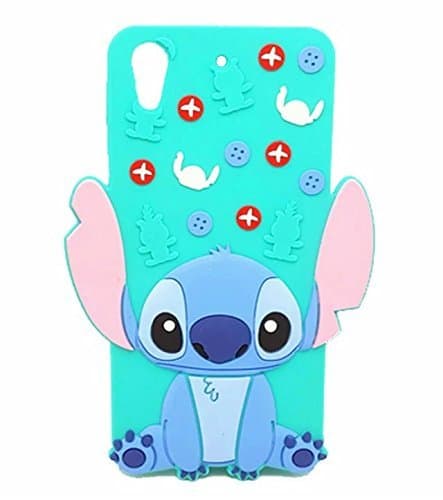 HTC 626 Case HTC Desire 626 Cartoon Silicone Case,Bat King 3D Cartoon Blue Alien Dog With Pink Ears Silicon Gel Rubber Case Cover Skin for HTC Desire 626 & 626s(Sit Alien Dog)