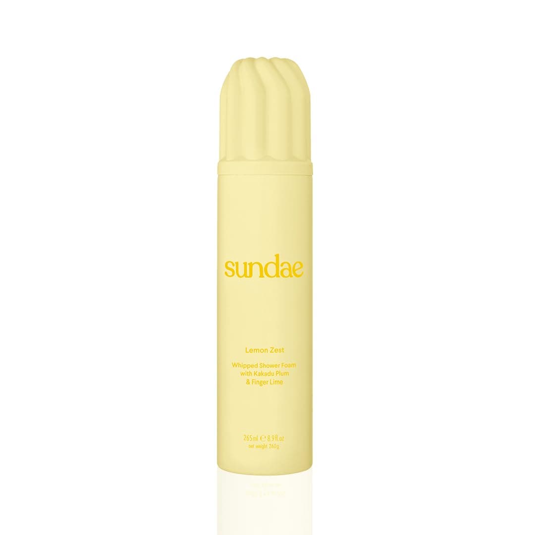 Sundae Whipped Shower Foam Lemon Zest with Plum and Lime 260g