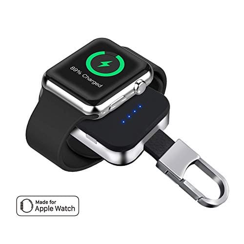 Portable iWatch Charger Magnetic Wireless Charger 950mAh Pocket Power Bank Compatible for Apple Watch Series 4 3 2 1 44mm 40mm 42mm 38mm