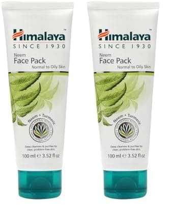 Himalaya Herbals Purifying Neem Pack, 100g Packaging might differ (Pack of 2)