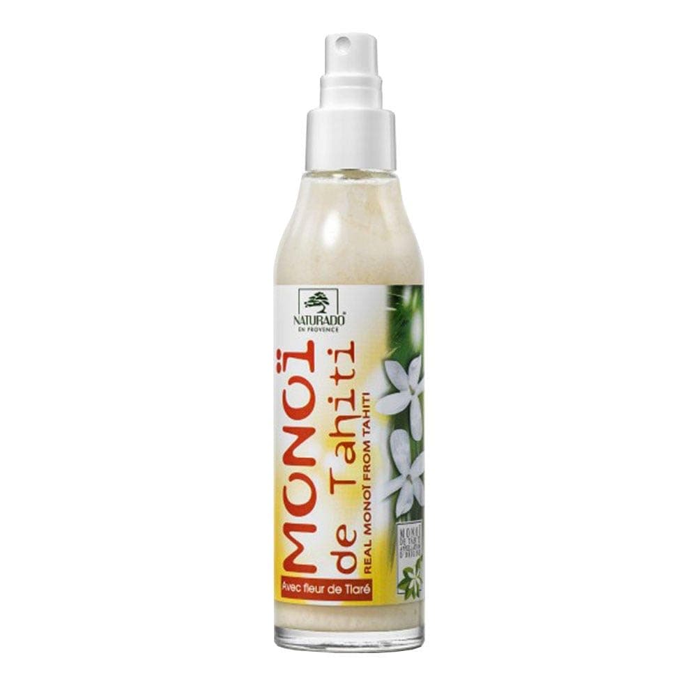 Naturado, Monoï from Tahiti Pacific Island with one Tiaré flower, 150 ml